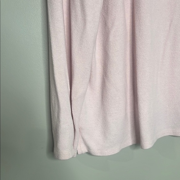 Weekend by Chicos Cowls Neck Sweater 3 light pink - Picture 3 of 8